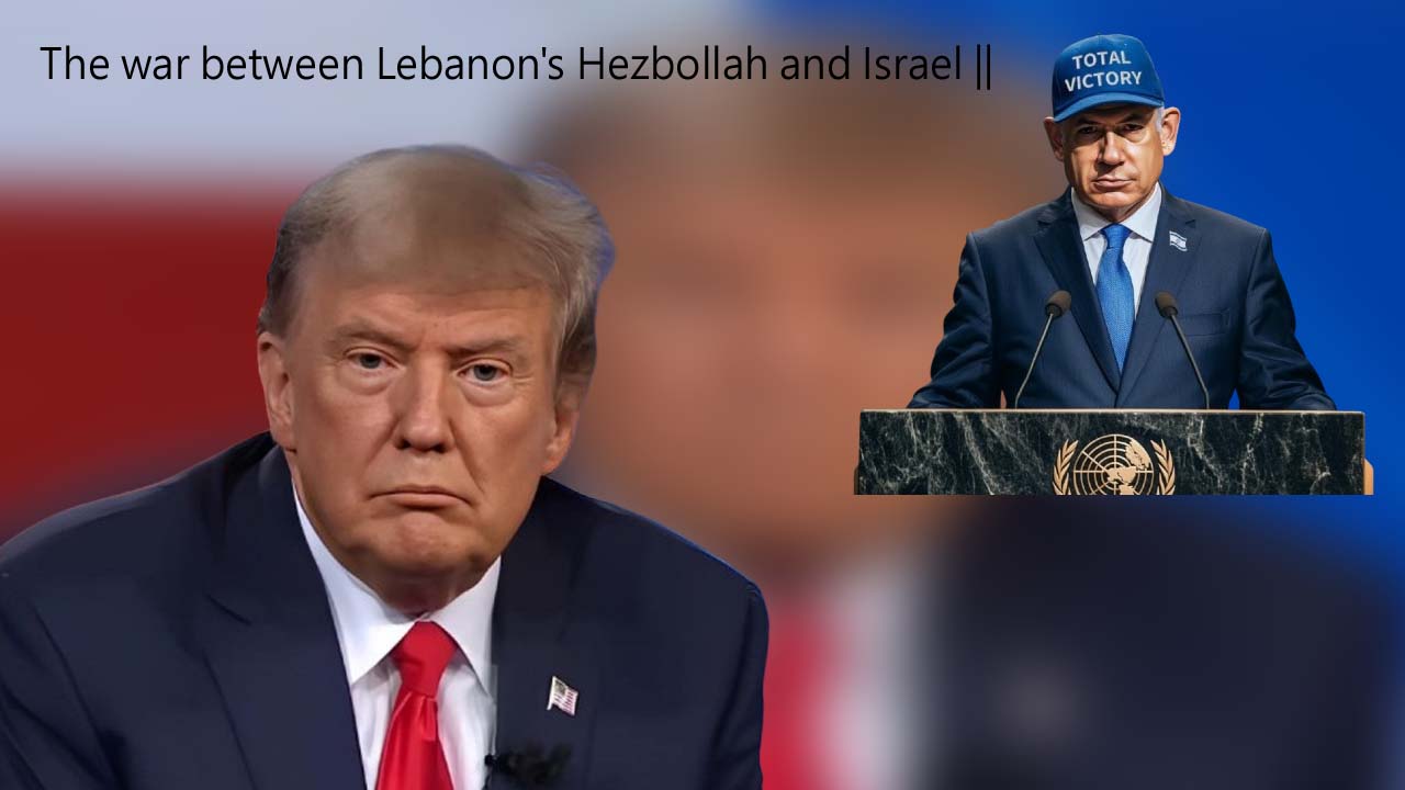The war between Lebanon's Hezbollah and Israel ||