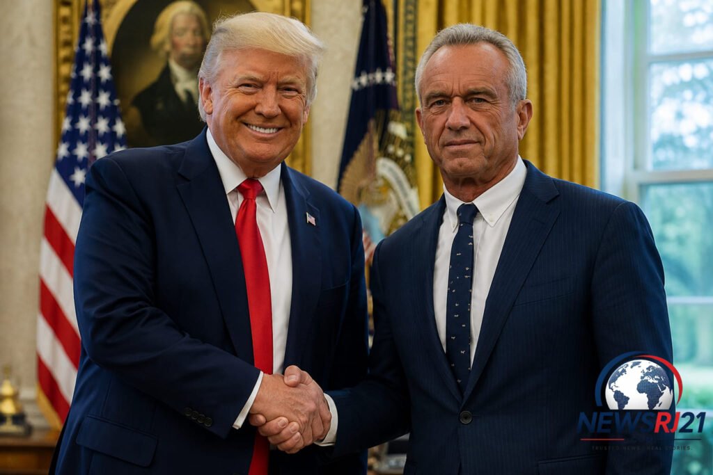 Trump Meets Robert F. Kennedy Jr. in Washington Meeting