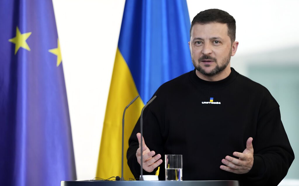Zelensky speaks