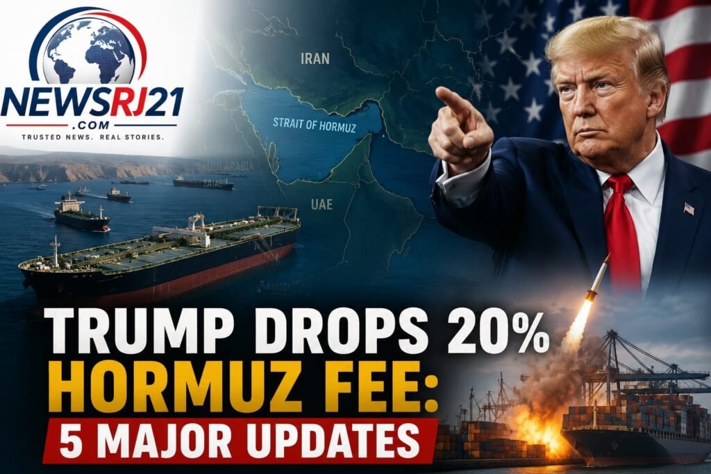 Trump Drops 20% Hormuz Fee