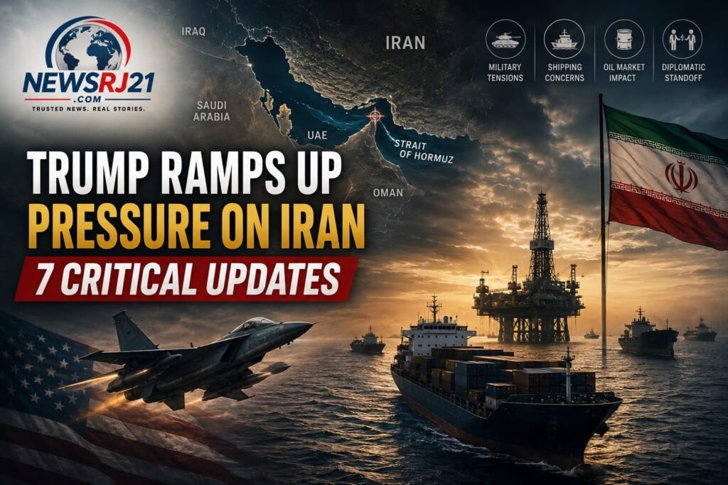 7 Major Updates: Trump Ramps Up Pressure on Iran