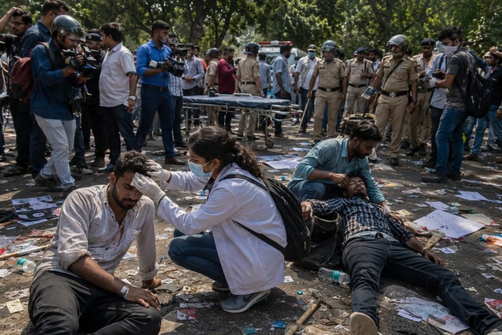 CJP Protest at Jantar Mantar.