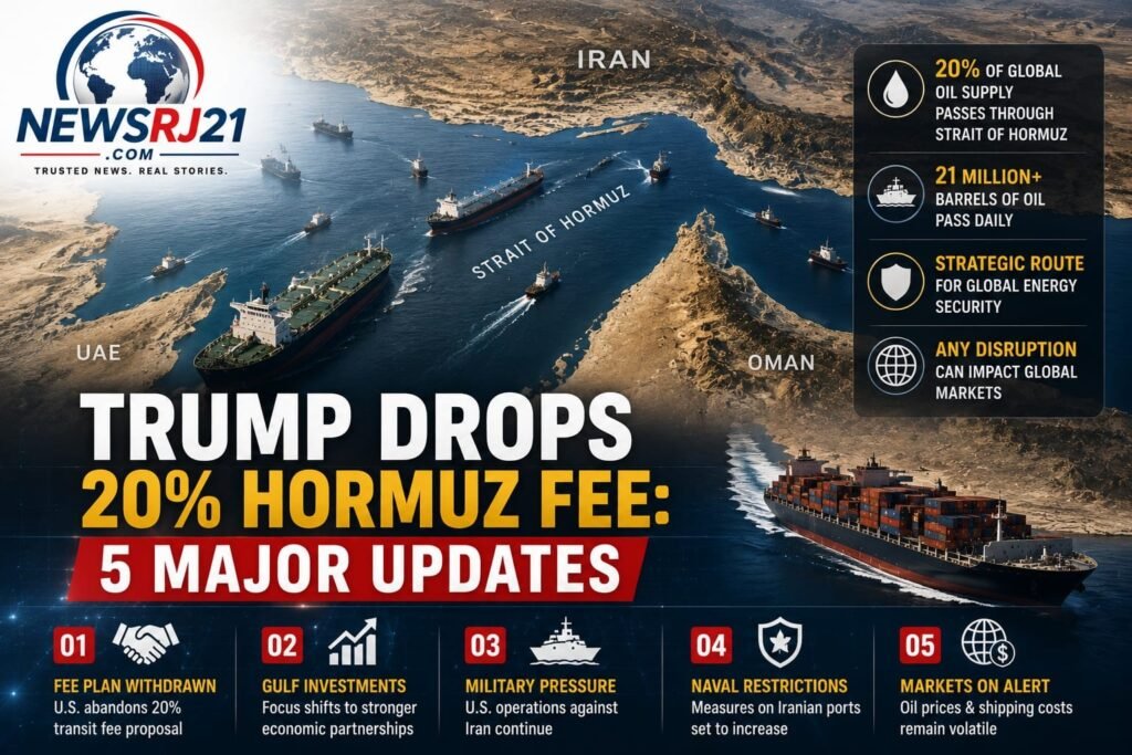 Trump Drops 20% Hormuz Fee.