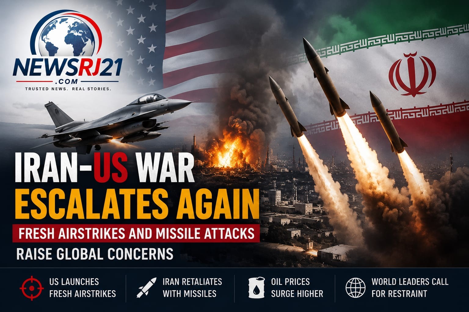 Iran-US War Escalates Again