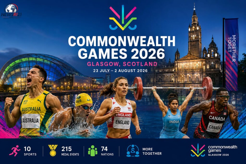 Commonwealth Games 2026 athletes competing in Glasgow, Scotland