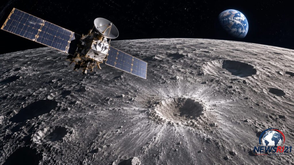 NASA Lunar Reconnaissance Orbiter imaging a new Moon impact crater