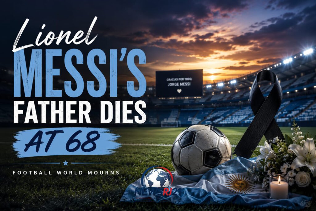 Lionel Messi father dies at 68 football tribute stadium